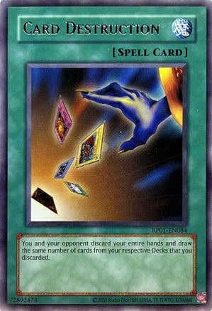 Card Destruction (RP01-EN084) - Retro Pack (2020 Date Reprint) Unlimited Retro Pack (2020 Date Reprint) Yugioh Single Squirtle Squad Card Shop.