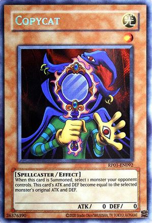 Copycat (RP01-EN092) - Retro Pack (2020 Date Reprint) Unlimited Retro Pack (2020 Date Reprint) Yugioh Single Squirtle Squad Card Shop.