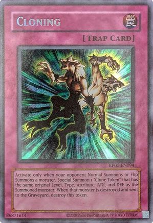 Cloning (RP01-EN094) - Retro Pack (2020 Date Reprint) Unlimited Retro Pack (2020 Date Reprint) Yugioh Single Squirtle Squad Card Shop.