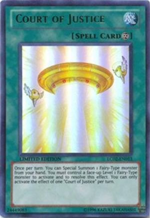 Court of Justice (LC02-EN013) - Legendary Collection 2 Limited Legendary Collection 2 Yugioh Single Squirtle Squad Card Shop.
