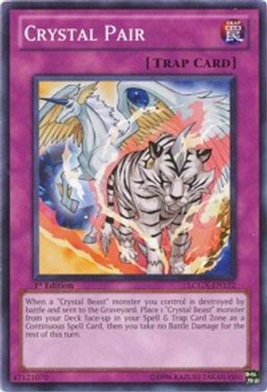 Crystal Pair (LCGX-EN172) - Legendary Collection 2 1st Edition Legendary Collection 2 Yugioh Single Squirtle Squad Card Shop.