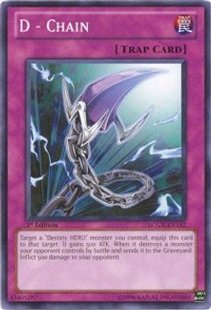 D - Chain (LCGX-EN152) - Legendary Collection 2 1st Edition Legendary Collection 2 Yugioh Single Squirtle Squad Card Shop.