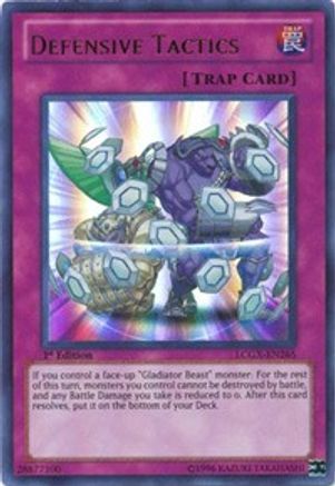 Defensive Tactics (LCGX-EN265) - Legendary Collection 2 Unlimited Legendary Collection 2 Yugioh Single Squirtle Squad Card Shop.