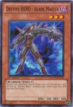 Destiny HERO - Blade Master (LCGX-EN129) - Legendary Collection 2 1st Edition Legendary Collection 2 Yugioh Single Squirtle Squad Card Shop.