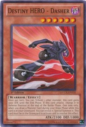 Destiny HERO - Dasher (LCGX-EN131) - Legendary Collection 2 1st Edition Legendary Collection 2 Yugioh Single Squirtle Squad Card Shop.