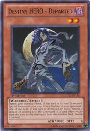 Destiny HERO - Departed (LCGX-EN136) - Legendary Collection 2 1st Edition Legendary Collection 2 Yugioh Single Squirtle Squad Card Shop.