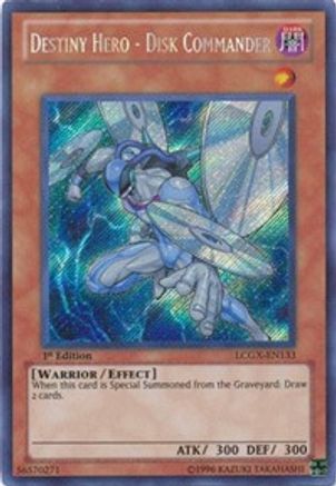 Destiny HERO - Disk Commander (LCGX-EN133) - Legendary Collection 2 Unlimited Legendary Collection 2 Yugioh Single Squirtle Squad Card Shop.