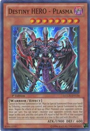 Destiny HERO - Plasma (LCGX-EN134) - Legendary Collection 2 1st Edition Legendary Collection 2 Yugioh Single Squirtle Squad Card Shop.