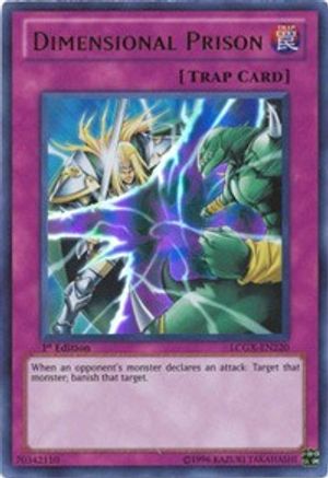 Dimensional Prison (LCGX-EN220) - Legendary Collection 2 Unlimited Legendary Collection 2 Yugioh Single Squirtle Squad Card Shop.