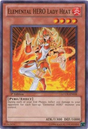 Elemental HERO Lady Heat (LCGX-EN038) - Legendary Collection 2 1st Edition Legendary Collection 2 Yugioh Single Squirtle Squad Card Shop.