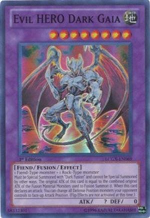 Evil HERO Dark Gaia (LCGX-EN069) - Legendary Collection 2 Unlimited Legendary Collection 2 Yugioh Single Squirtle Squad Card Shop.