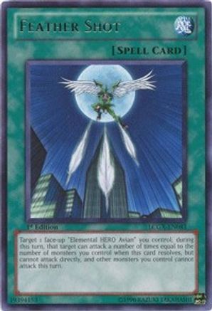 Feather Shot (LCGX-EN083) - Legendary Collection 2 Unlimited Legendary Collection 2 Yugioh Single Squirtle Squad Card Shop.