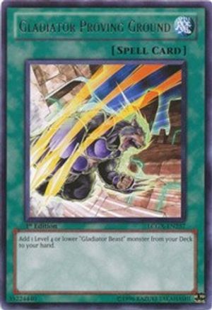 Gladiator Proving Ground (LCGX-EN257) - Legendary Collection 2 1st Edition Legendary Collection 2 Yugioh Single Squirtle Squad Card Shop.