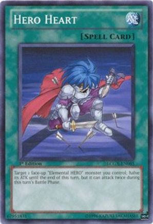 Hero Heart (LCGX-EN085) - Legendary Collection 2 1st Edition Legendary Collection 2 Yugioh Single Squirtle Squad Card Shop.