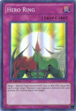 Hero Ring (LCGX-EN110) - Legendary Collection 2 1st Edition Legendary Collection 2 Yugioh Single Squirtle Squad Card Shop.