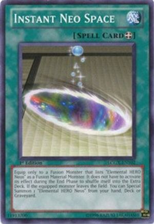 Instant Neo Space (LCGX-EN102) - Legendary Collection 2 1st Edition Legendary Collection 2 Yugioh Single Squirtle Squad Card Shop.