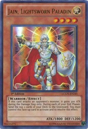 Jain, Lightsworn Paladin (LCGX-EN245) - Legendary Collection 2 Unlimited Legendary Collection 2 Yugioh Single Squirtle Squad Card Shop.