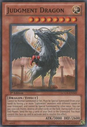 Judgment Dragon (LCGX-EN249) - Legendary Collection 2 Unlimited Legendary Collection 2 Yugioh Single Squirtle Squad Card Shop.