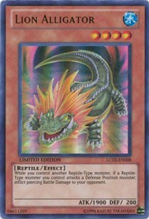Lion Alligator (LC02-EN008) - Legendary Collection 2 Limited Legendary Collection 2 Yugioh Single Squirtle Squad Card Shop.