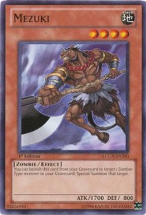 Mezuki (LCGX-EN200) - Legendary Collection 2 1st Edition Legendary Collection 2 Yugioh Single Squirtle Squad Card Shop.