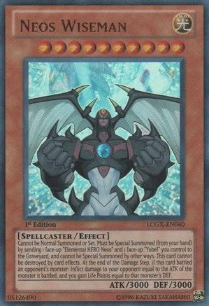 Neos Wiseman (LCGX-EN040) - Legendary Collection 2 Unlimited Legendary Collection 2 Yugioh Single Squirtle Squad Card Shop.