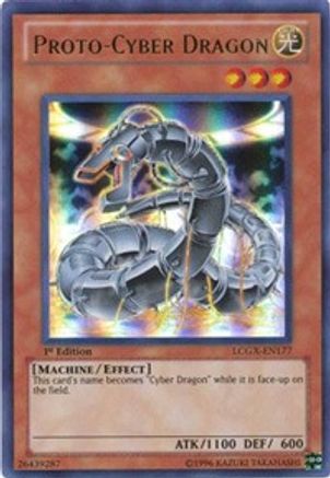 Proto-Cyber Dragon (LCGX-EN177) - Legendary Collection 2 Unlimited Legendary Collection 2 Yugioh Single Squirtle Squad Card Shop.