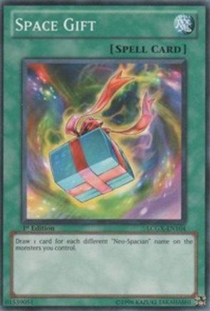 Space Gift (LCGX-EN104) - Legendary Collection 2 Unlimited Legendary Collection 2 Yugioh Single Squirtle Squad Card Shop.