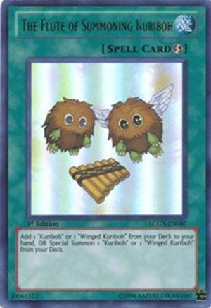The Flute of Summoning Kuriboh (LCGX-EN087) - Legendary Collection 2 Unlimited Legendary Collection 2 Yugioh Single Squirtle Squad Card Shop.