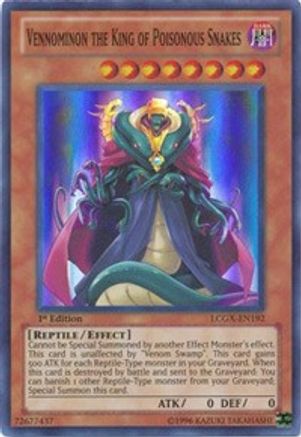 Vennominon the King of Poisonous Snakes (LCGX-EN192) - Legendary Collection 2 Unlimited Legendary Collection 2 Yugioh Single Squirtle Squad Card Shop.