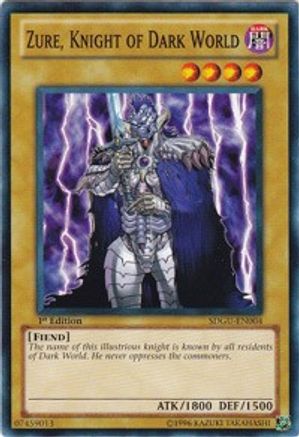 Zure, Knight of Dark World (SDGU-EN004) - Structure Deck: Gates of the Underworld 1st Edition Structure Deck: Gates of the Underworld Yugioh Single Squirtle Squad Card Shop.