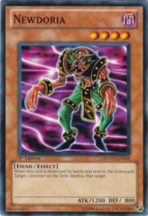 Newdoria (SDGU-EN018) - Structure Deck: Gates of the Underworld 1st Edition Structure Deck: Gates of the Underworld Yugioh Single Squirtle Squad Card Shop.