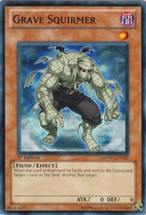 Grave Squirmer (SDGU-EN020) - Structure Deck: Gates of the Underworld 1st Edition Structure Deck: Gates of the Underworld Yugioh Single Squirtle Squad Card Shop.
