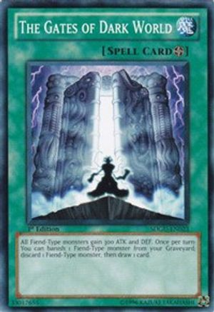 The Gates of Dark World (SDGU-EN023) - Structure Deck: Gates of the Underworld 1st Edition Structure Deck: Gates of the Underworld Yugioh Single Squirtle Squad Card Shop.