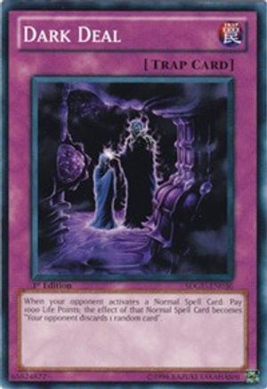 Dark Deal (SDGU-EN036) - Structure Deck: Gates of the Underworld Unlimited Structure Deck: Gates of the Underworld Yugioh Single Squirtle Squad Card Shop.
