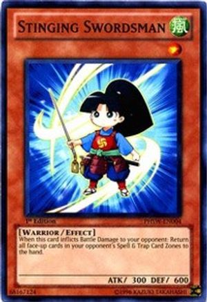 Stinging Swordsman (PHSW-EN004) - Photon Shockwave 1st Edition Photon Shockwave Yugioh Single Squirtle Squad Card Shop.