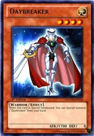 Daybreaker (PHSW-EN012) - Photon Shockwave Unlimited Photon Shockwave Yugioh Single Squirtle Squad Card Shop.