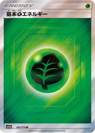 Basic Grass Energy - 202/173 (202/173) - SM12a TAG TEAM GX Tag All Stars Holofoil SM12a: TAG TEAM GX: Tag All Stars Pokemon Japanese Single Squirtle Squad Card Shop.
