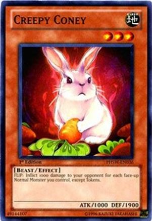 Creepy Coney (PHSW-EN036) - Photon Shockwave Unlimited Photon Shockwave Yugioh Single Squirtle Squad Card Shop.