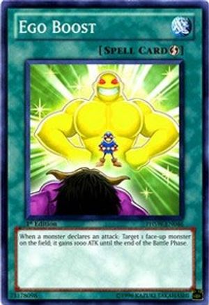 Ego Boost (PHSW-EN046) - Photon Shockwave 1st Edition Photon Shockwave Yugioh Single Squirtle Squad Card Shop.