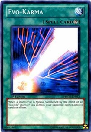 Evo-Karma (PHSW-EN053) - Photon Shockwave 1st Edition Photon Shockwave Yugioh Single Squirtle Squad Card Shop.