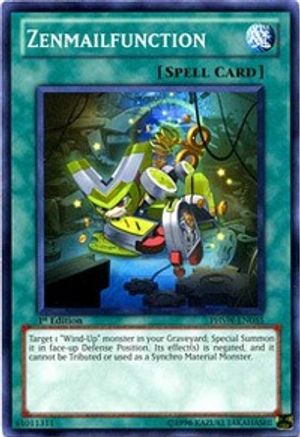 Zenmailfunction (PHSW-EN055) - Photon Shockwave Unlimited Photon Shockwave Yugioh Single Squirtle Squad Card Shop.