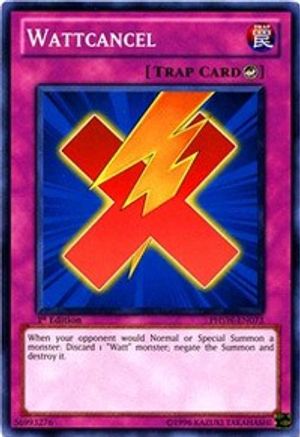 Wattcancel (PHSW-EN073) - Photon Shockwave 1st Edition Photon Shockwave Yugioh Single Squirtle Squad Card Shop.