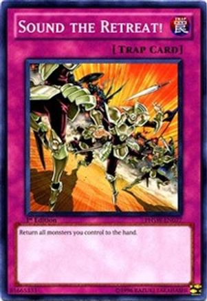 Sound the Retreat! (PHSW-EN077) - Photon Shockwave Unlimited Photon Shockwave Yugioh Single Squirtle Squad Card Shop.