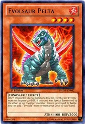 Evolsaur Pelta (PHSW-EN082) - Photon Shockwave Unlimited Photon Shockwave Yugioh Single Squirtle Squad Card Shop.