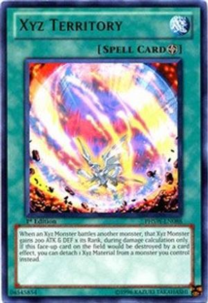 Xyz Territory (PHSW-EN088) - Photon Shockwave 1st Edition Photon Shockwave Yugioh Single Squirtle Squad Card Shop.