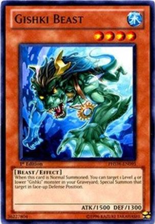 Gishki Beast (PHSW-EN095) - Photon Shockwave Unlimited Photon Shockwave Yugioh Single Squirtle Squad Card Shop.