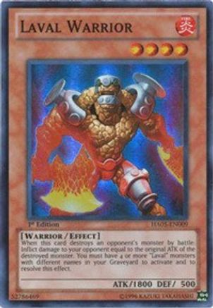 Laval Warrior (HA05-EN009) - Hidden Arsenal 5: Steelswarm Invasion 1st Edition Hidden Arsenal 5: Steelswarm Invasion Yugioh Single Squirtle Squad Card Shop.