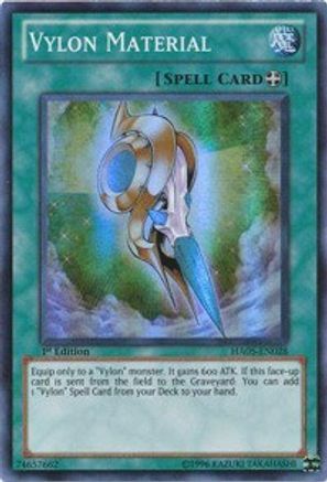 Vylon Material (HA05-EN028) - Hidden Arsenal 5: Steelswarm Invasion Unlimited Hidden Arsenal 5: Steelswarm Invasion Yugioh Single Squirtle Squad Card Shop.