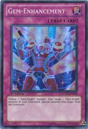 Gem-Enhancement (HA05-EN029) - Hidden Arsenal 5: Steelswarm Invasion 1st Edition Hidden Arsenal 5: Steelswarm Invasion Yugioh Single Squirtle Squad Card Shop.