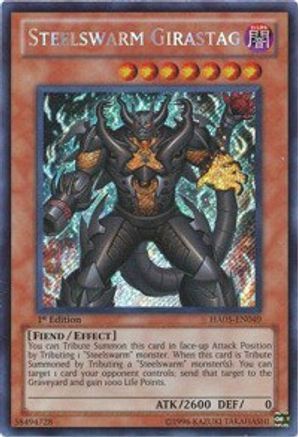 Steelswarm Girastag (HA05-EN049) - Hidden Arsenal 5: Steelswarm Invasion Unlimited Hidden Arsenal 5: Steelswarm Invasion Yugioh Single Squirtle Squad Card Shop.